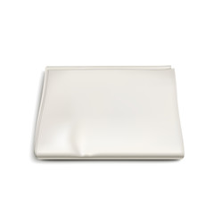 stack of blank newspapers