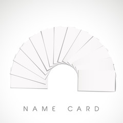 blank name cards template