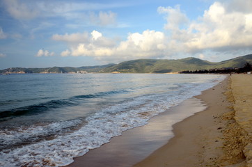 South China Sea Beach, Hainan; Sanya, Yalong Bay, may 2011