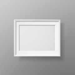 blank picture frame