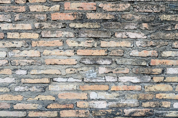 Abstract background  old brick wall