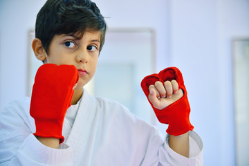 Martial arts kid