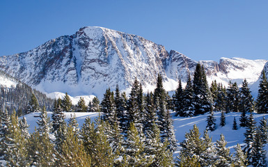 snow mountain peak, colorado 