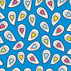 Cute seamless pattern.