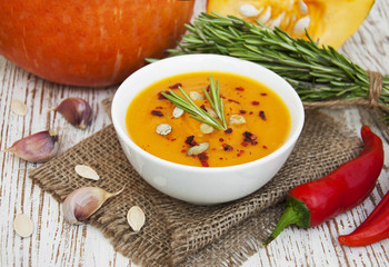 Pumpkin soup