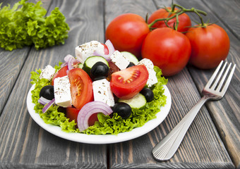 Fresh Greek salad