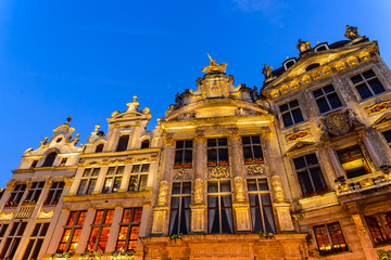 Fototapeta na wymiar Grand Place, Brussels, Bruxelles, Belgium