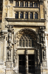 Paris, France. Gothic Saint Eustache Church