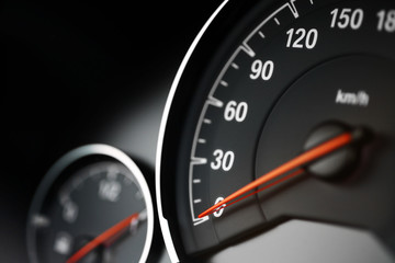 Speedometer detail