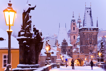 Charles bridge, Lesser town, Prague (UNESCO), Czech republic