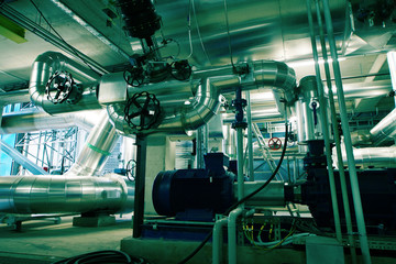 Equipment, cables and piping