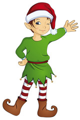 kleiner Weihnachtself