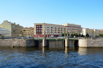 Obraz premium Пикалов мост в Санкт-Петербурге