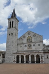Fototapeta na wymiar Duomo di Sploleto
