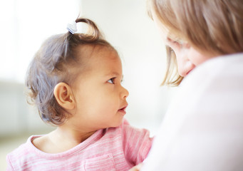 Curious infant