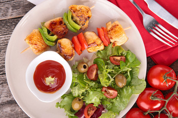 grilled meat