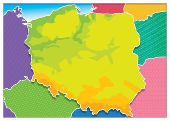 Poland, Polish map