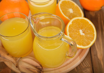 Fresh orange juice
