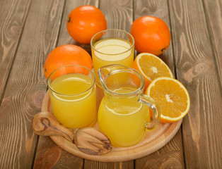 Fresh orange juice