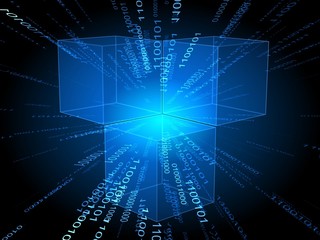 science abstract background