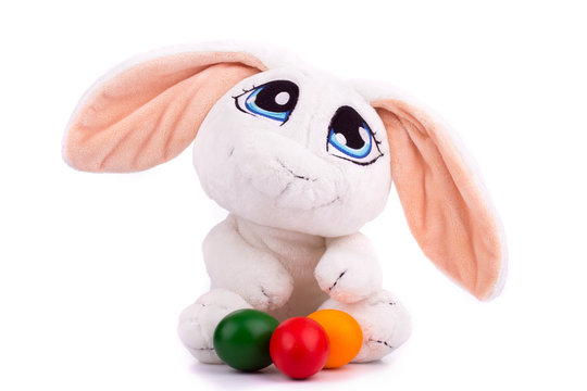 Easter decoration with rabbit