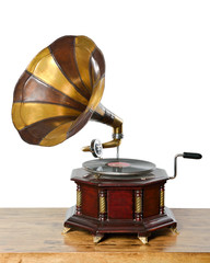 classic, old gramophone