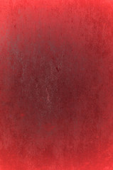 red background