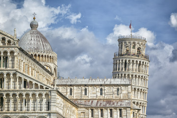 Fototapeta premium Piazza Miracoli Pisa