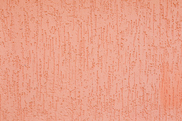 Fototapeta premium Texture background of pink plaster wall