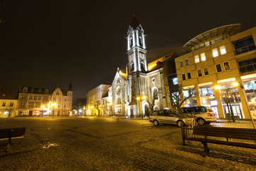 Fototapeta premium Tarnowskie Góry - a city of contrasts