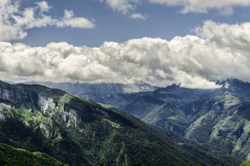 Obraz na płótnie Canvas Pyrenees mountains