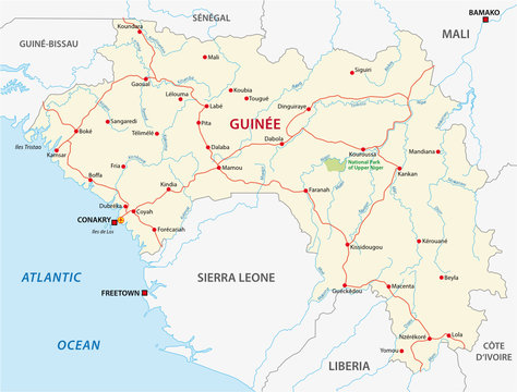 Guinea Road Map