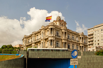 улица в центре Гаваны