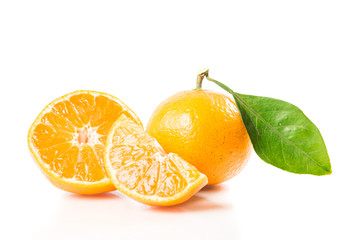 Orange fruit isolated