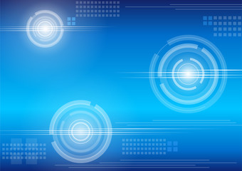 Abstract blue background