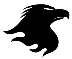 Vector sign. Eagle.