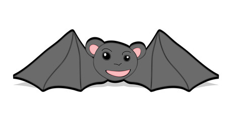 Funny Cartoon Bat
