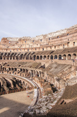 Fototapeta na wymiar Colosseum Interior