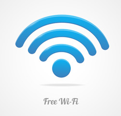 Wireless Network Symbol. wifi icon