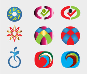 Collection logo template © starmax9