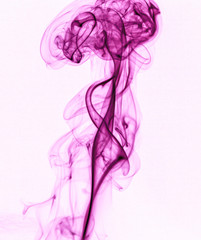 Abstract Purple Smoke Background