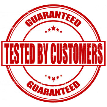 Tested by customer