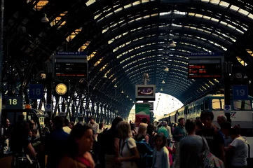 Papier Peint photo autocollant Gare Stazione di Milano Centrale