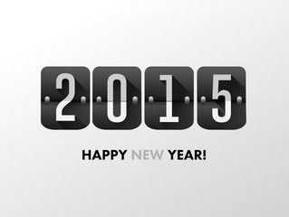 2015 happy new year vector