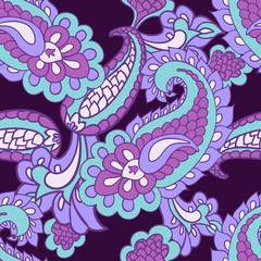 paisley seamless background