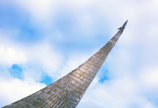 "To the Conquerors of Space" monument , Moscow, Russia