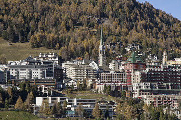 Fototapeta na wymiar St. Moritz