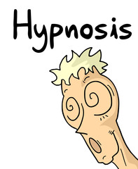 Hypnosis cartoon