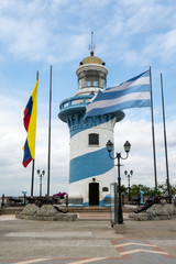Lighthouse of Santa Ana hill, Guayaquil (Ecuador)