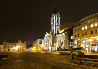 Fototapeta na wymiar Tarnowskie Góry - a city of contrasts